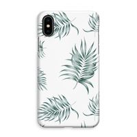 Simple leaves: iPhone XS Max Volledig Geprint Hoesje