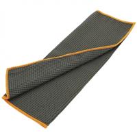 Mr. Kleen poetsdoek glas 40 x 40 cm microvezel grijs/oranje