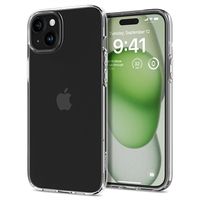 iPhone 15 Plus Spigen Liquid Crystal TPU Case - Doorzichtig - thumbnail