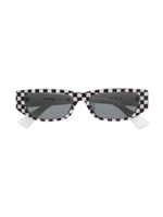 Versace Kids lunettes de soleil à monture rectangulaire - Blanc