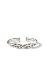 David Yurman bracelet Cable Loop en argent sterling et or 18ct - thumbnail