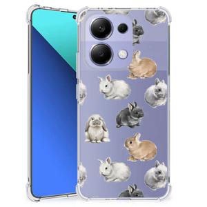 Case Anti-shock voor Xiaomi Redmi Note 13 4G Konijntjes