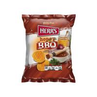 Herrs Herr's - Honey BBQ Potato Chips 28 Gram - thumbnail