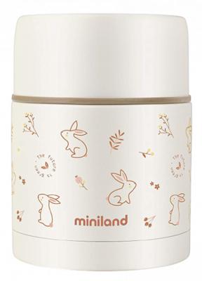 Miniland thermosbeker Konijn 600 ml RVS Miniland thermosbeker Konijn 600 ml RVS