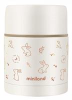 Miniland thermosbeker Konijn 600 ml RVS