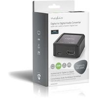 Digitale Audioconverter | 1-weg | Input: DC Power / HDMI© Input | Output: 1x Coax Audio / 1x TosLi - thumbnail