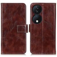 Honor X7b/90 Smart Portemonnee Hoesje met Magneetsluiting - Bruin