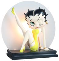 Betty Boop Leg Up Lamp - Geel Glitter Beeld - thumbnail