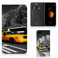 Apple iPhone 7 Plus | 8 Plus Book Cover New York Taxi