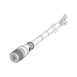 Molex 1200650960 Sensor/actuator connector, geassembleerd Aantal polen: 8 Bus 2.00 m 1 stuk(s)