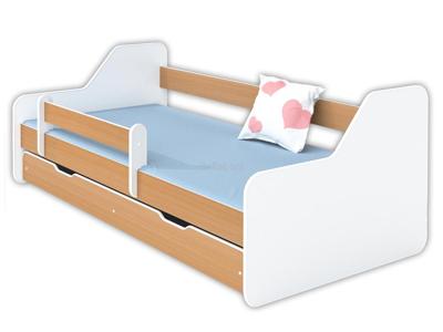 Viking Choice  Kinderbed 180x80cm wit / houtkleur