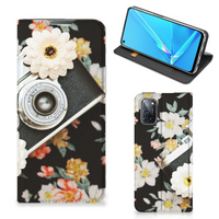 OPPO A52 | A72 Stand Case Vintage Camera - thumbnail