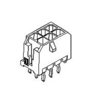 Molex 440670402 Male header, inbouw (standaard) Inhoud: 1 stuk(s) Tray - thumbnail