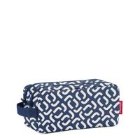 Reisenthel toilettas wit/donkerblauw