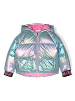 Billieblush veste matelassée à effet iridescent - Bleu