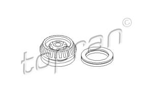 Reparatieset, Ring voor schokbreker veerpootlager TOPRAN, Inbouwplaats: Vooras links en rechts, u.a. für Opel, Vauxhall