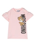 Moschino Kids jean à imprimé Teddy Bear - Rose - thumbnail