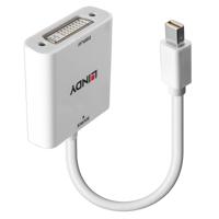 LINDY Monitor Adapter [1x Mini-DisplayPort stekker - 1x DVI] 38318 0.18 m - thumbnail