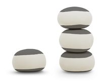 Terapy - Ringo Meditatiekussen - Lichtgrijs / Donkergrijs - 20cm x 20cm x 20cm - Katoen Terapy - Ringo Meditatiekussen - Lichtgrijs / Donkergrijs - 20cm x 20cm x 20cm - Katoen