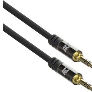 ACT 3 meter High Quality stereo audio aansluitkabel 3,5 mm stereo jack male - male