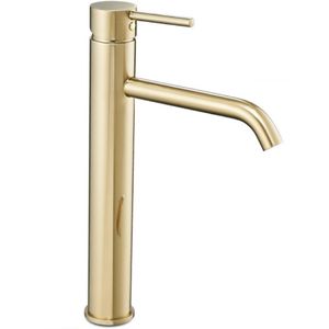 REA Lungo wastafel mengkraan opbouw hoog 28 cm goud