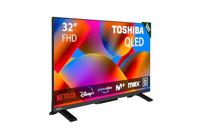 TOSHIBA 32QV2F63DG - QLED TV 32 inch (80 cm) - FHD 1920 x 1080 - DTS Virtual:X - Smart TV - 2 x HDMI