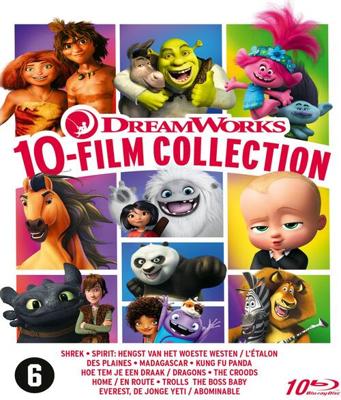 Dreamworks 10 Movie Collection - Blu-Ray (5053083222215)