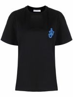 JW Anderson t-shirt à patch logo Anchor - Noir