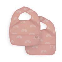 Jollein slab waterproof - set van 2 - blush pink