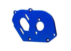 Traxxas Plate, motor, blue (3.2mm thick) (aluminum) (TRX-9490)