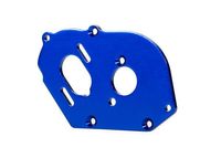 Traxxas Plate, motor, blue (3.2mm thick) (aluminum) (TRX-9490) - thumbnail