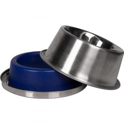 Hondenvoerbak Koel 22 x 22 x 9 cm Flamingo Zilver