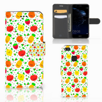 Huawei P10 Lite Book Cover Fruits