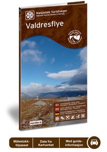 Wegenkaart - landkaart 06 Nasjonale Turistveger Valdresflye | Nordeca