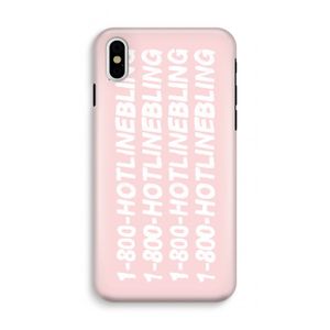 Hotline bling pink: iPhone X Tough Case