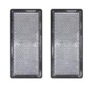 ProPlus reflectoren met grondplaat 85x39mm zelfklevend wit 2st. in blister