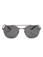 Ray-Ban lunettes de soleil RB3688 Chromance - Argent