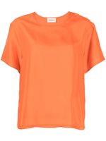 P.A.R.O.S.H. chemise Sunny en soie - Orange - thumbnail