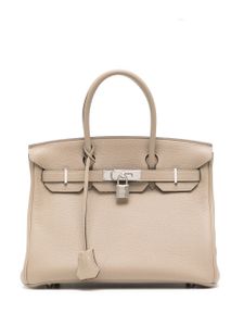 Hermès Pre-Owned sac à main Birkin 30 pre-owned (2018) - Gris