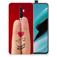 OPPO Reno2 Z Silicone Back Cover Liefde - Origineel Romantisch Cadeau