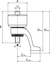 Gedore DVV-13Z 2653370 Draaimoment-versterker