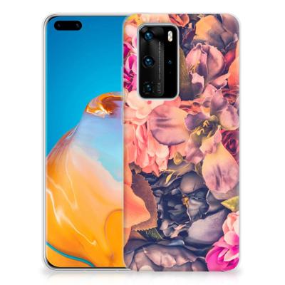 Huawei P40 Pro TPU Case Bosje Bloemen