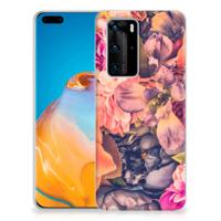 Huawei P40 Pro TPU Case Bosje Bloemen