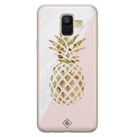 Samsung Galaxy A6 2018 siliconen hoesje - Ananas