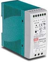 TRENDnet TI-M6024 60 W industriële DIN-railvoeding met enkele uitgang, universele AC-ingang, extreem -20 tot 70 °C (-4 tot 158 °F) bedrijfstemperatuurbereik