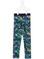 Kenzo Kids legging imprimé à taille mi-haute - Multicolore - thumbnail