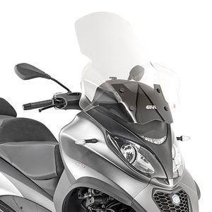 GIVI Windscherm, moto en scooter, D5613ST Verhoogd transparant