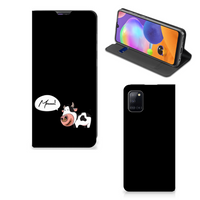 Samsung Galaxy A31 Magnet Case Cow