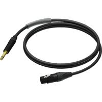 Procab PRA900 Prime XLR female - Jack male mono 5 meter