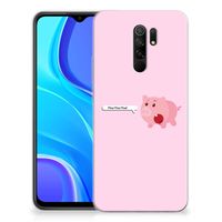 Xiaomi Redmi 9 Telefoonhoesje met Naam Pig Mud